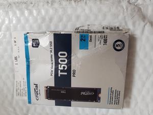Crucial T500 2TB Gen4 NVMe M.2 Internal Gaming SSD, Up to