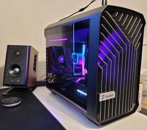 Fractal Design Torrent Nano RGB White TG Clear Tint Tempered Glass