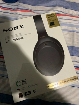 Sony WH-1000XM4 Wireless Industry Leading Noise Canceling Overhead