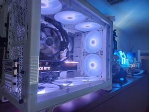 CORSAIR 2500D AIRFLOW Micro ATX Dual Chamber PC Case – White