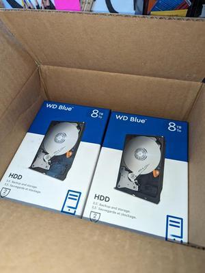 WD Blue 8TB Desktop Hard Disk Drive - 5640 RPM SATA 6Gb/s