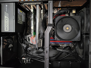 Thermalright SI-100 Refroidisseur CPU 6 Caloducs Noir - Ventilateur Silencieux TL-E12B