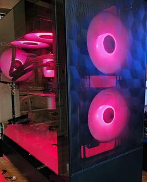 Fractal Design Pop Air RGB ATX Computer Case - Cyan
