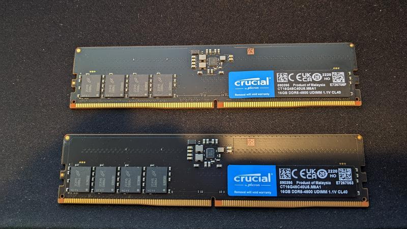Crucial Memoria RAM Crucial CT16G48C40U5 16 GB DDR5 CL40 4800 Mhz 16 GB 