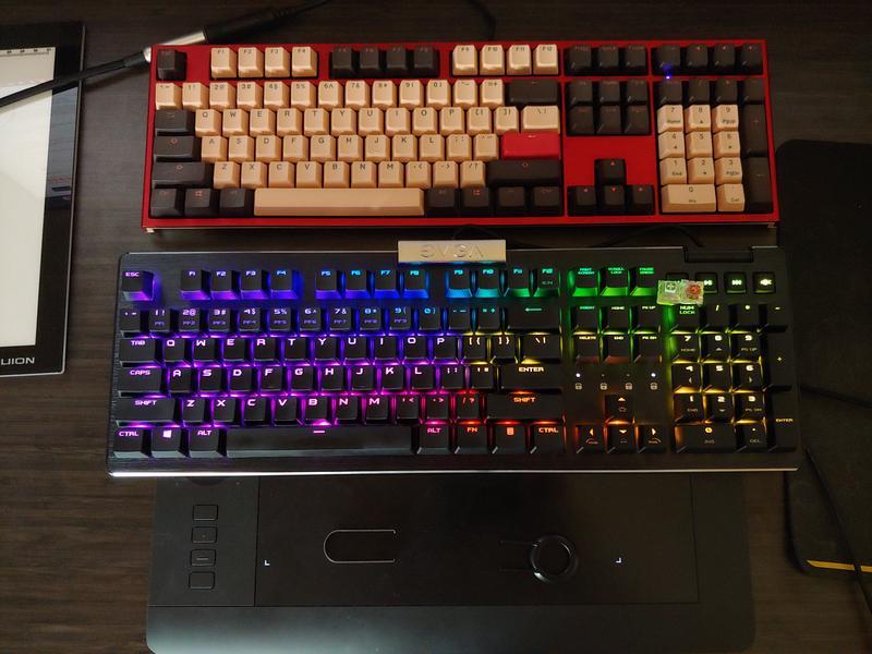 EVGA Z15 RGB Mechanical Gaming Keyboard, Linear Switch, RGB 