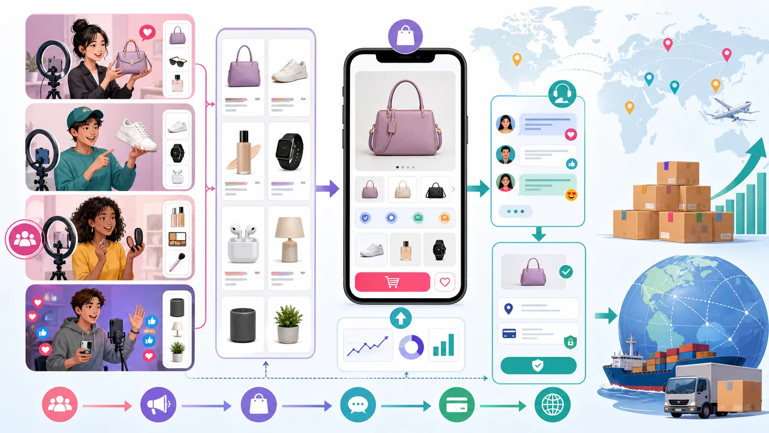 TikTok Shop出海怎么做?从达人合作到商品转化,品牌可复制的增长打法