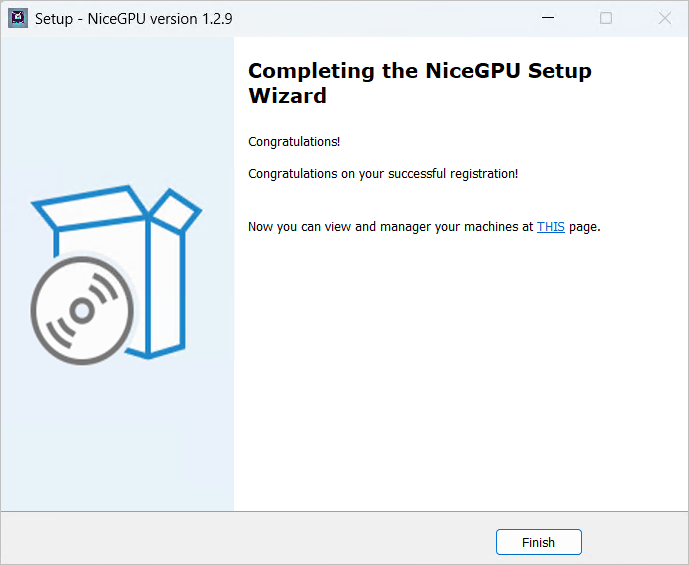 Installation Complete