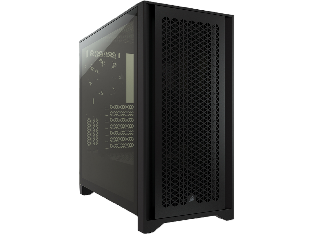 Corsair 4000D Airflow 4000D Black Steel / Plastic / Tempered Glass ATX Mid ...