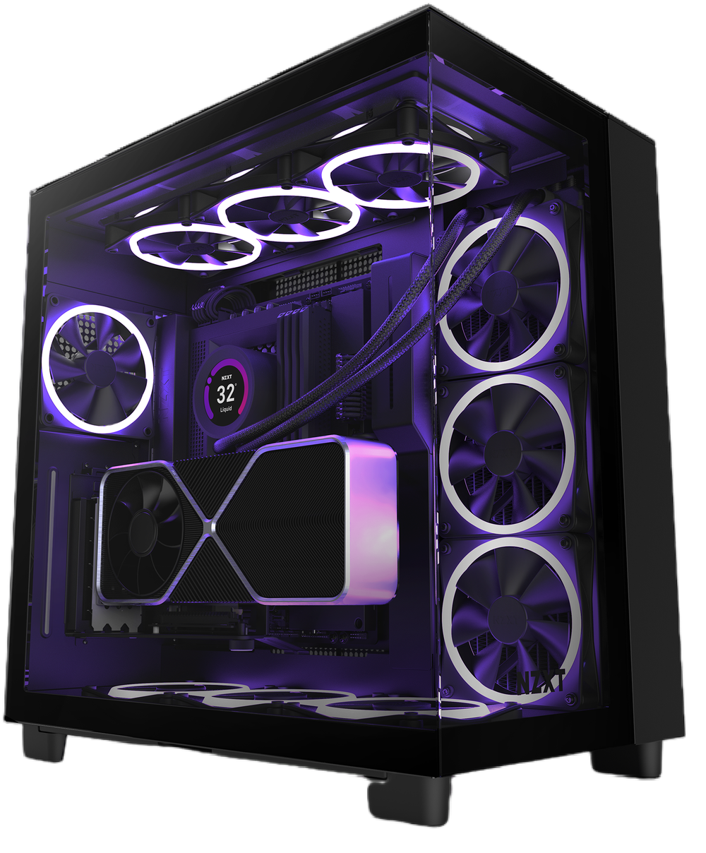 NZXT H9 Elite - All Black - CM-H91EB-01 - ...