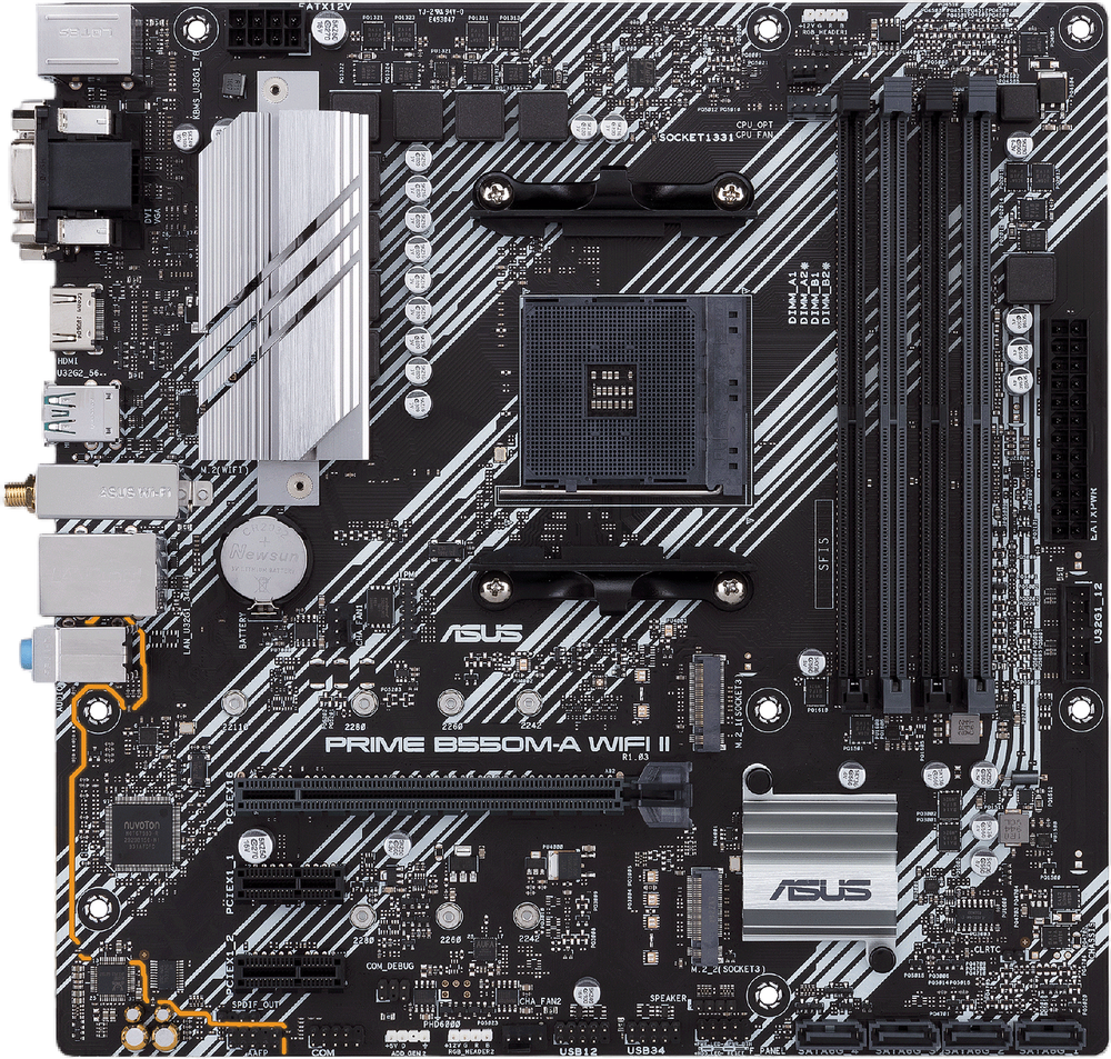 ASUS PRIME B550M-A WIFI II Motherboard 