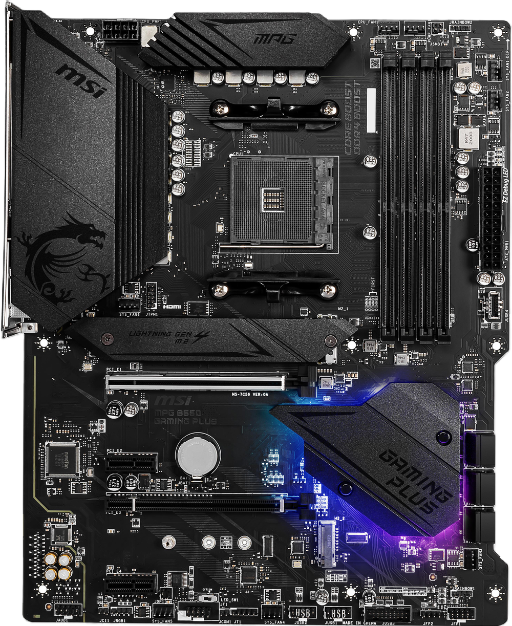 MSI MPG B550 GAMING PLUS Motherboard