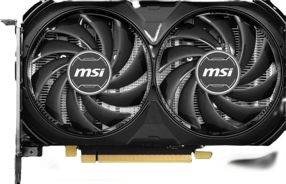 MSI Ventus GeForce RTX 4060 Ti 16GB GDDR6 PCI Express 4.0 x8 ATX Video Card...