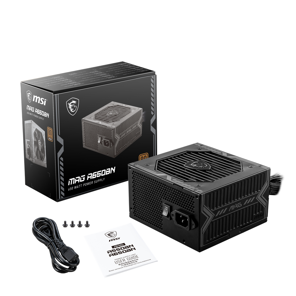 MSI MAG A650BN Power Supply