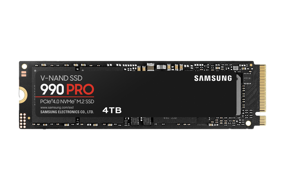 SAMSUNG SSD 990 PRO 4TB, PCIe Gen4 M.2 ...