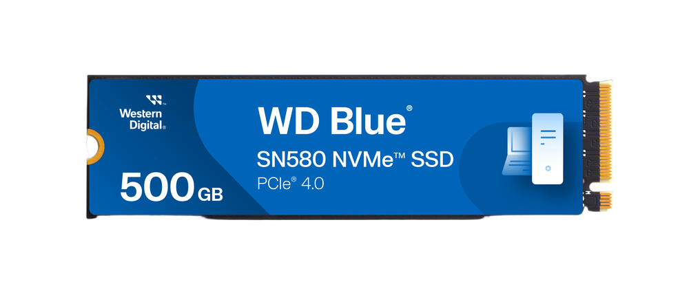 Western Digital WD_Blue SN580 M.2 2280 500GB PCI-Express 4.0 x4 TLC Interna...