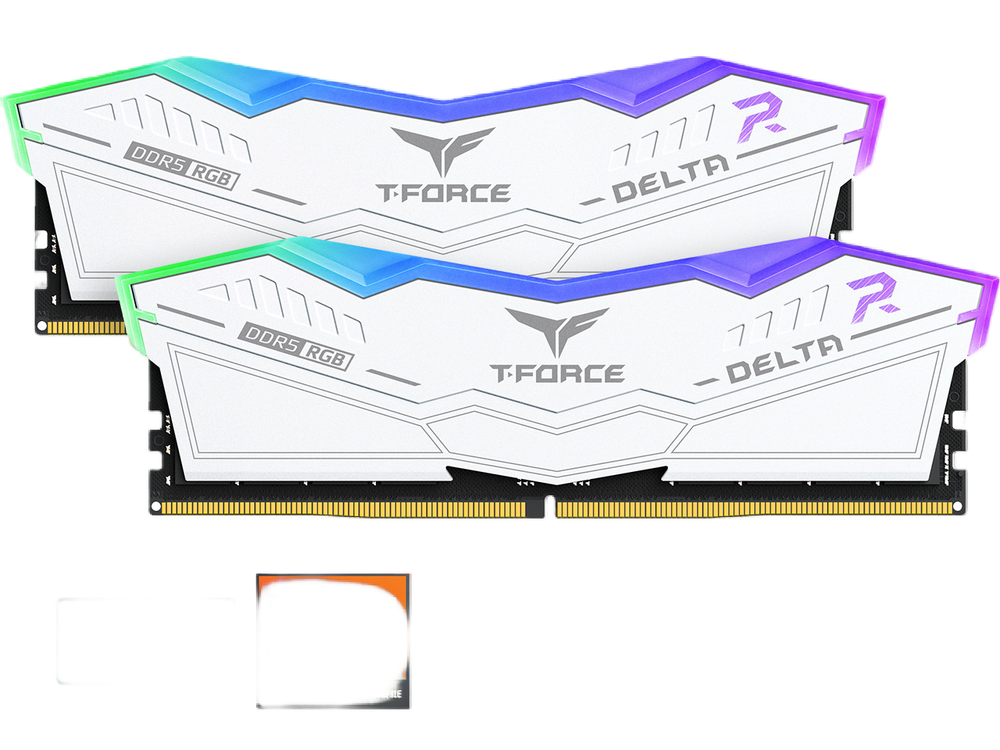 Team T-Force Delta RGB 32GB (2 x 16GB) 288-Pin PC RAM DDR5 6000 (PC5 48000)...