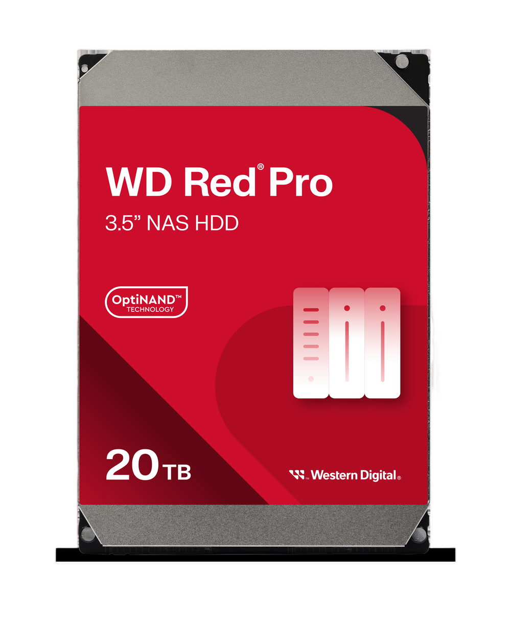 Western Digital 20TB WD Red Pro NAS Internal Hard Drive HDD - 7200 RPM, SAT...