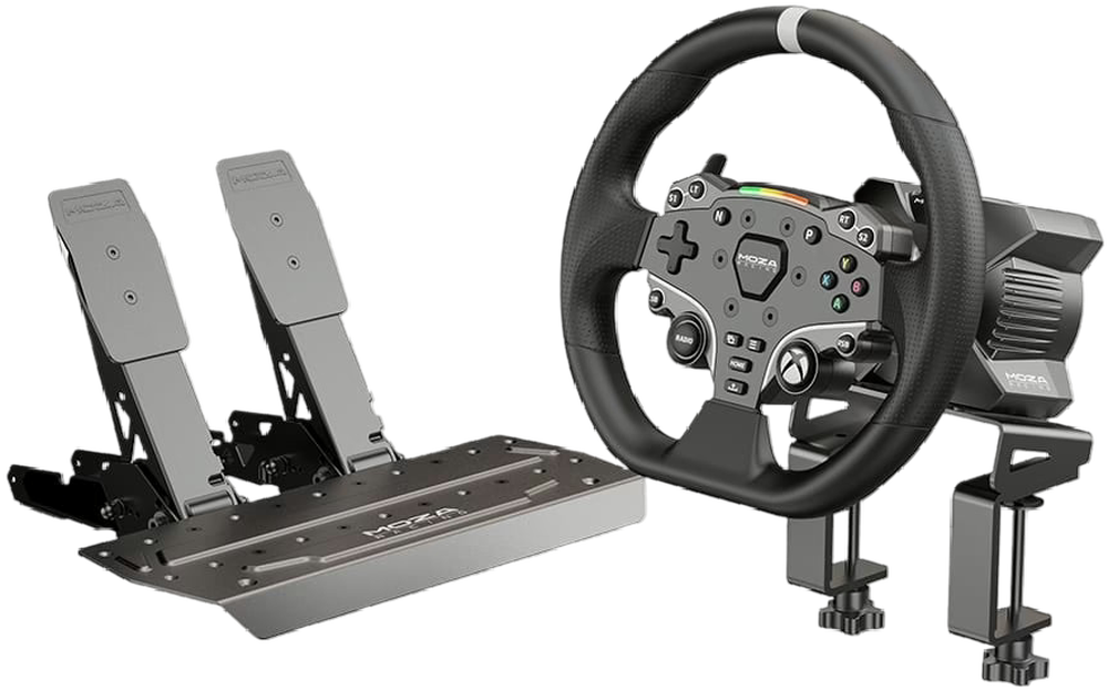 MOZA R3 Racing Wheel & Pedals