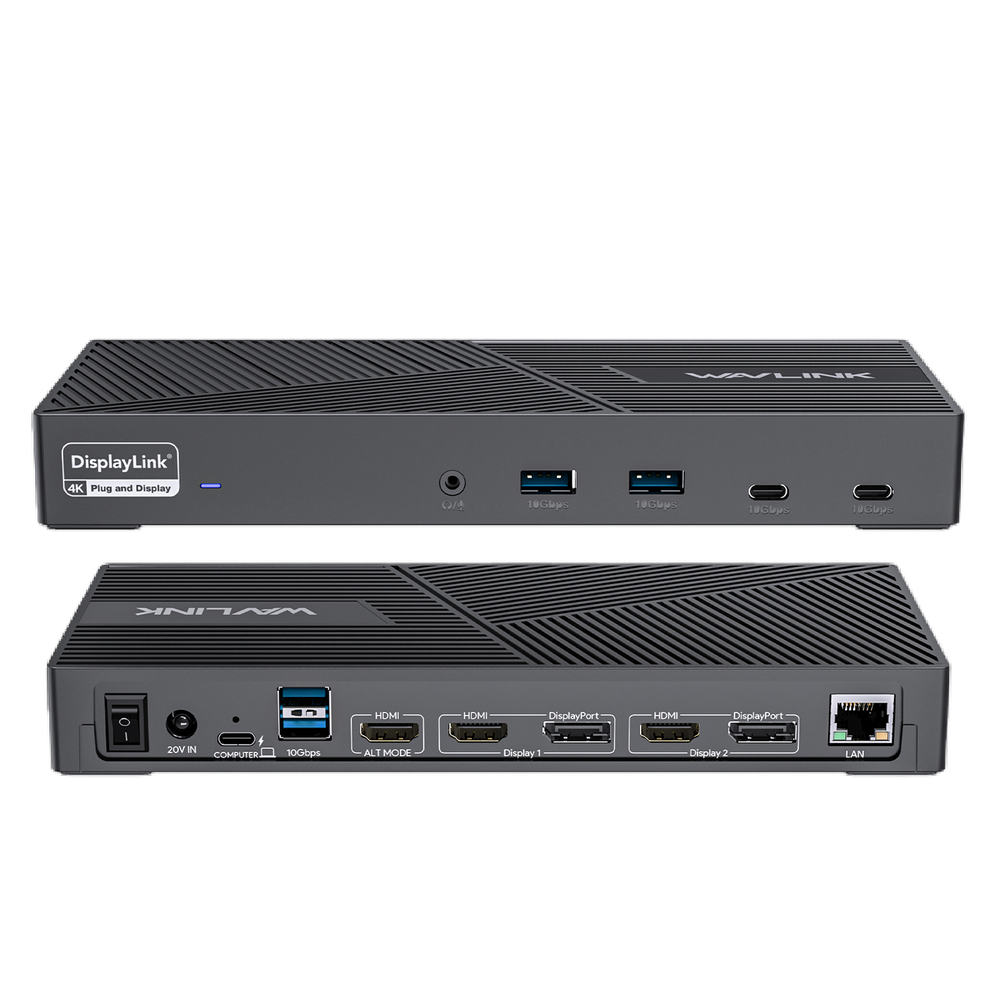 Wavlink DisplayLink Laptop Docking Station