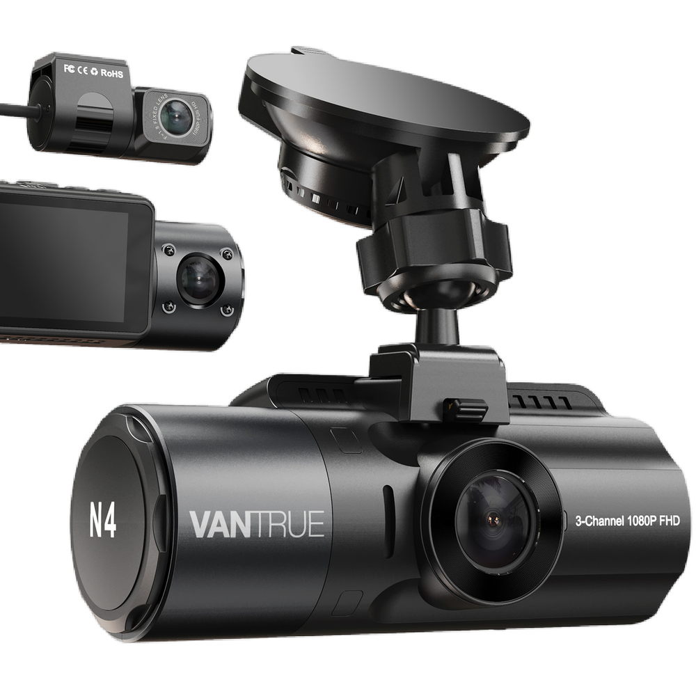 Vantrue N4-G Dash Cam Triple Camera