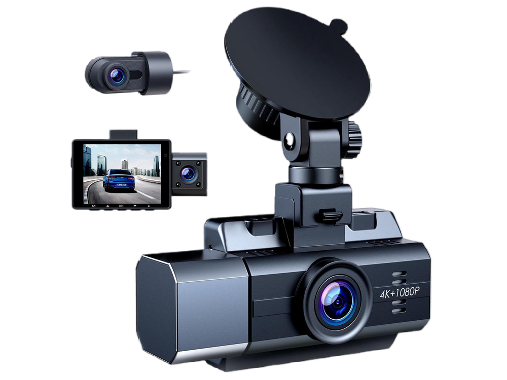 CAMPARK 4K 3-Channel Dash Cam