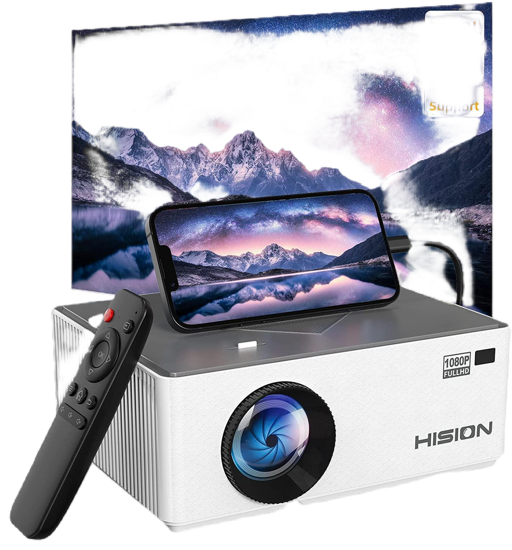 HISION Mini 4K Projector