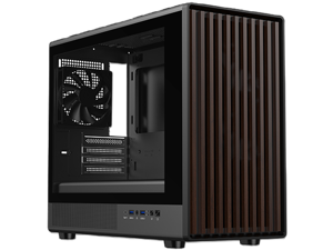 DIYPC DIY-mATX06-Wood Black USB3.0 /Type C ...
