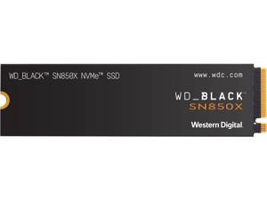 Western Digital BLACK SN850X NVMe SSD 