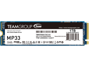 Team Group MP33 M.2 2280 1TB PCIe 3.0 x4 ...