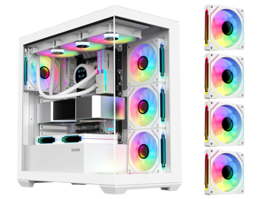 SAMA SV01 Mid Tower ATX Gaming PC Case