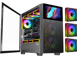 SAMA V-play ATX Mid Tower High-end Gaming ...