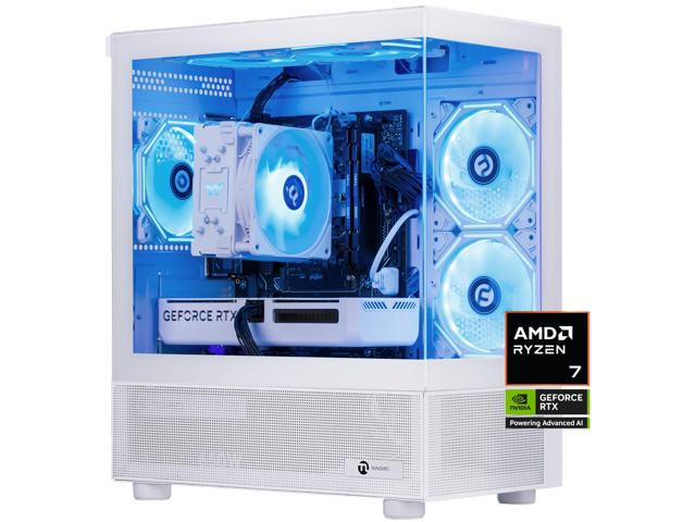 NINGMEI Lumishore Gaming PC