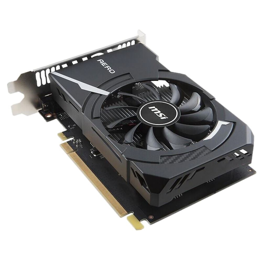 MSI GeForce GT 1030 AERO ITX 2GD4 OCV1 Video Card(Fanless, Silent),2GB ...