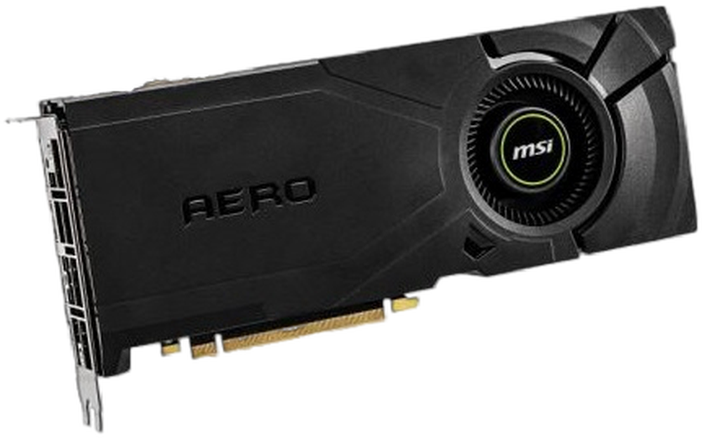 MSI GeForce RTX 2080 Ti 11GB GDDR6 PCI Express 3.0 x16 SLI Support ATX ...