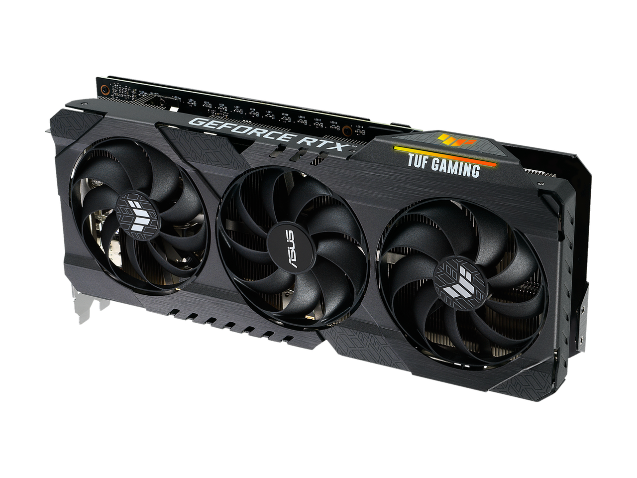 ASUS TUF Gaming GeForce RTX 3060 Ti V2 OC Edition 8GB GDDR6 PCI Express 4.0 Video Card TUF-RTX3060TI-O8G-V2-GAMING (LHR)