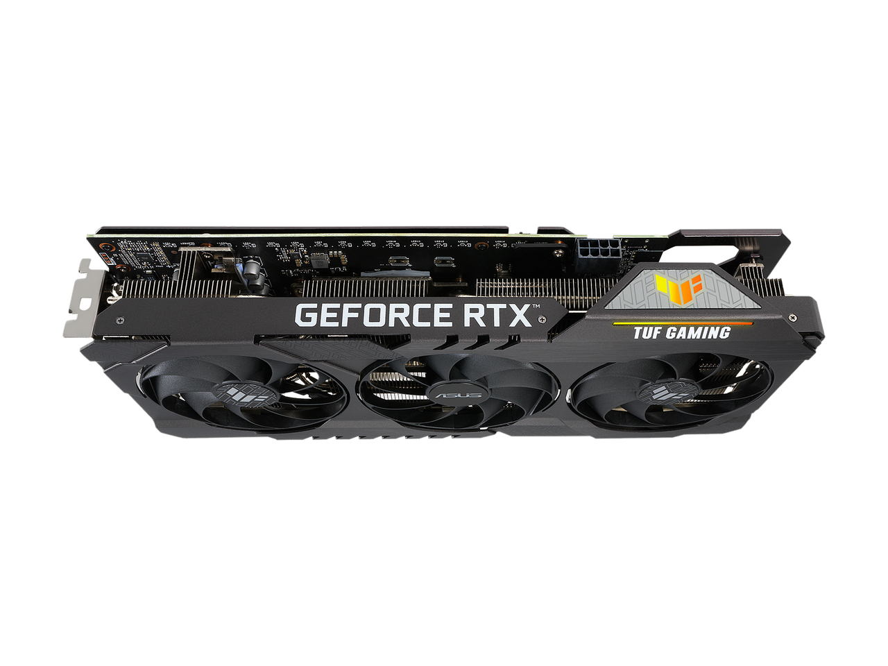 ASUS TUF Gaming GeForce RTX 3060 Ti V2 OC Edition 8GB GDDR6 PCI Express 4.0 Video Card TUF-RTX3060TI-O8G-V2-GAMING (LHR)