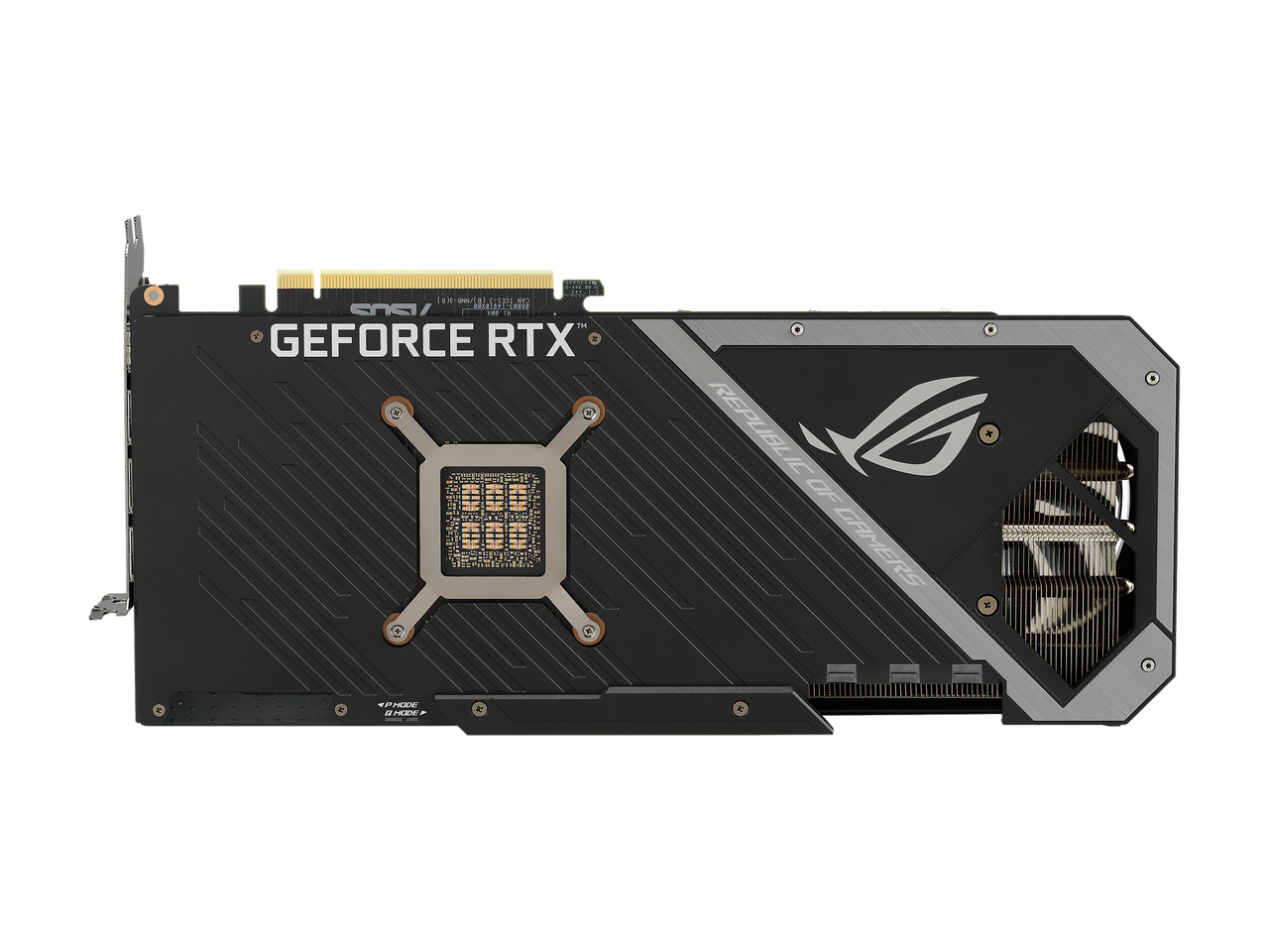 ASUS ROG Strix NVIDIA GeForce RTX 3080 OC Edition Gaming Graphics Card (PCIe 4.0, 12GB GDDR6X, LHR, HDMI 2.1, DisplayPort 1.4a, Axial-tech Fan Design, 2.9-slot, Super Alloy Power II, GPU Tweak II)