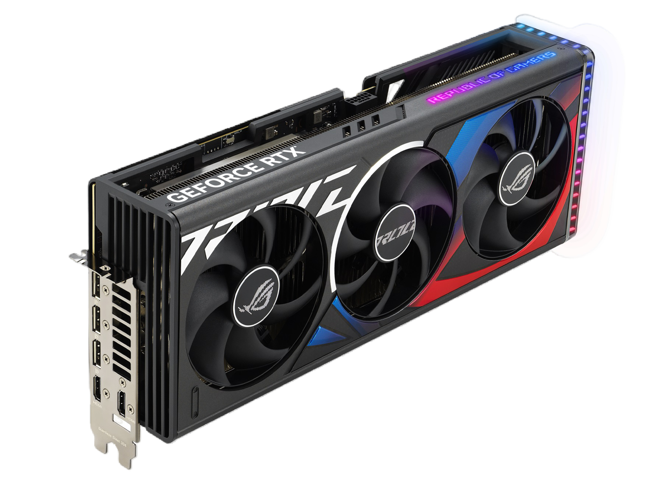 ASUS ROG Strix GeForce RTX 4090 OC Edition Gaming Graphics Card (PCIe 4.0, 24GB GDDR6X, HDMI 2.1a, DisplayPort 1.4a) ROG-STRIX-RTX4090-O24G-GAMING