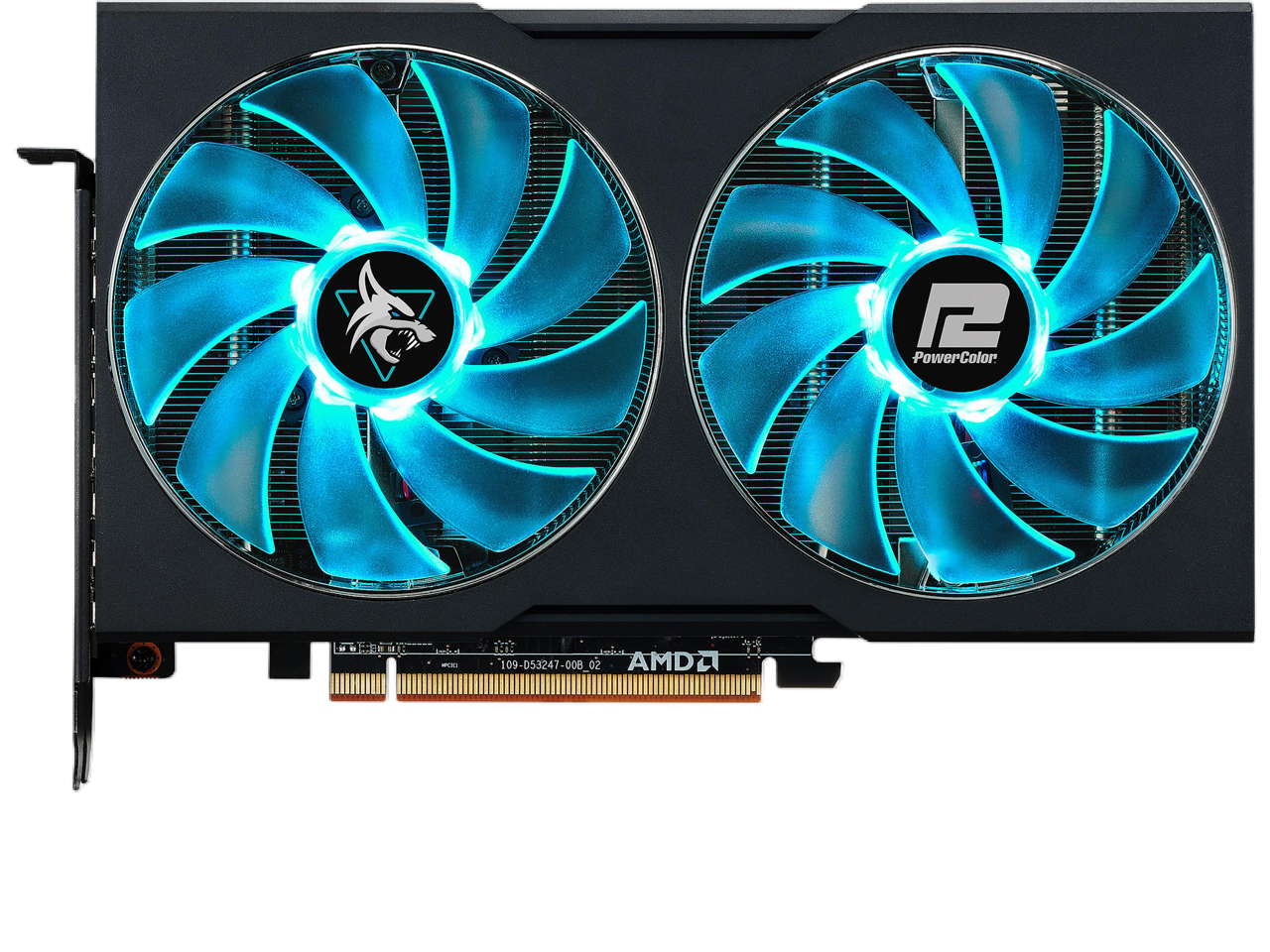 PowerColor Hellhound Radeon RX 6600 XT Video Card 6600XT 8GBD6-3DHL/OC ...