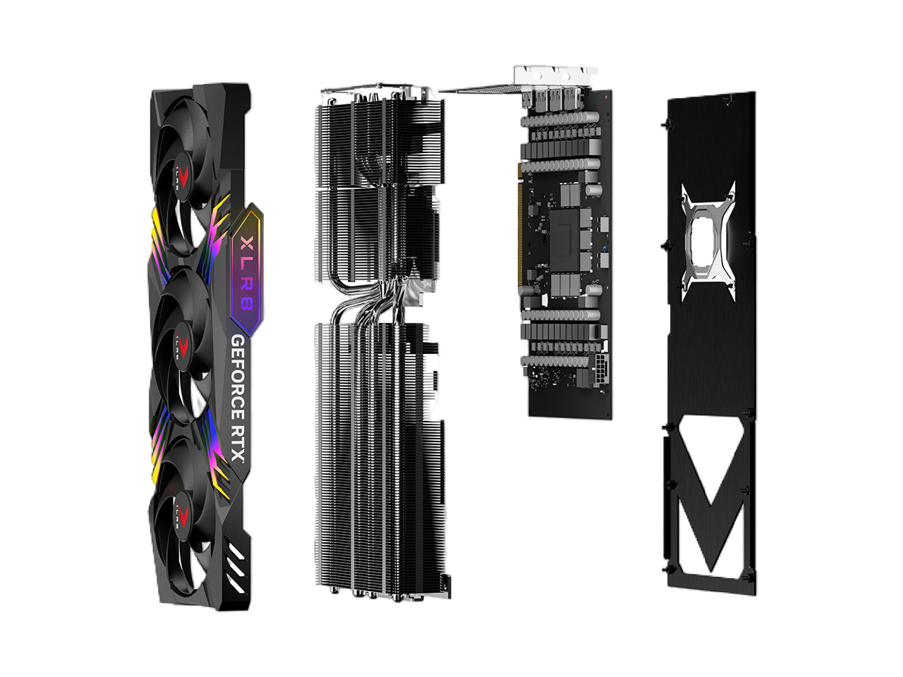 PNY GeForce RTX 4080 16GB XLR8 Gaming VERTO EPIC-X RGB Overclocked Triple Fan Graphics Card DLSS 3