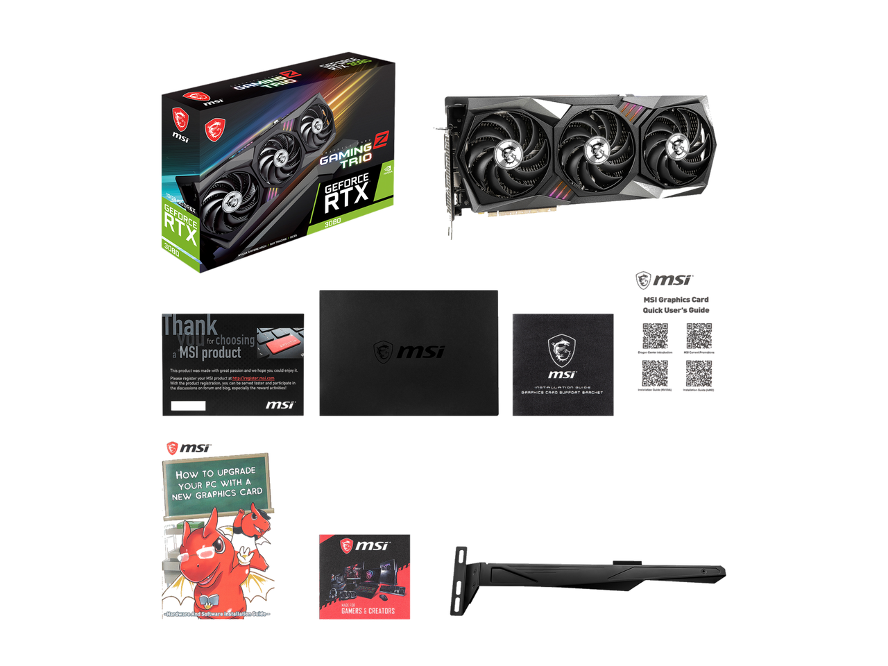 MSI Gaming GeForce RTX 3080 10GB GDDR6X PCI Express 4.0 ATX Video Card RTX 3080 GAMING Z TRIO 10G LHR