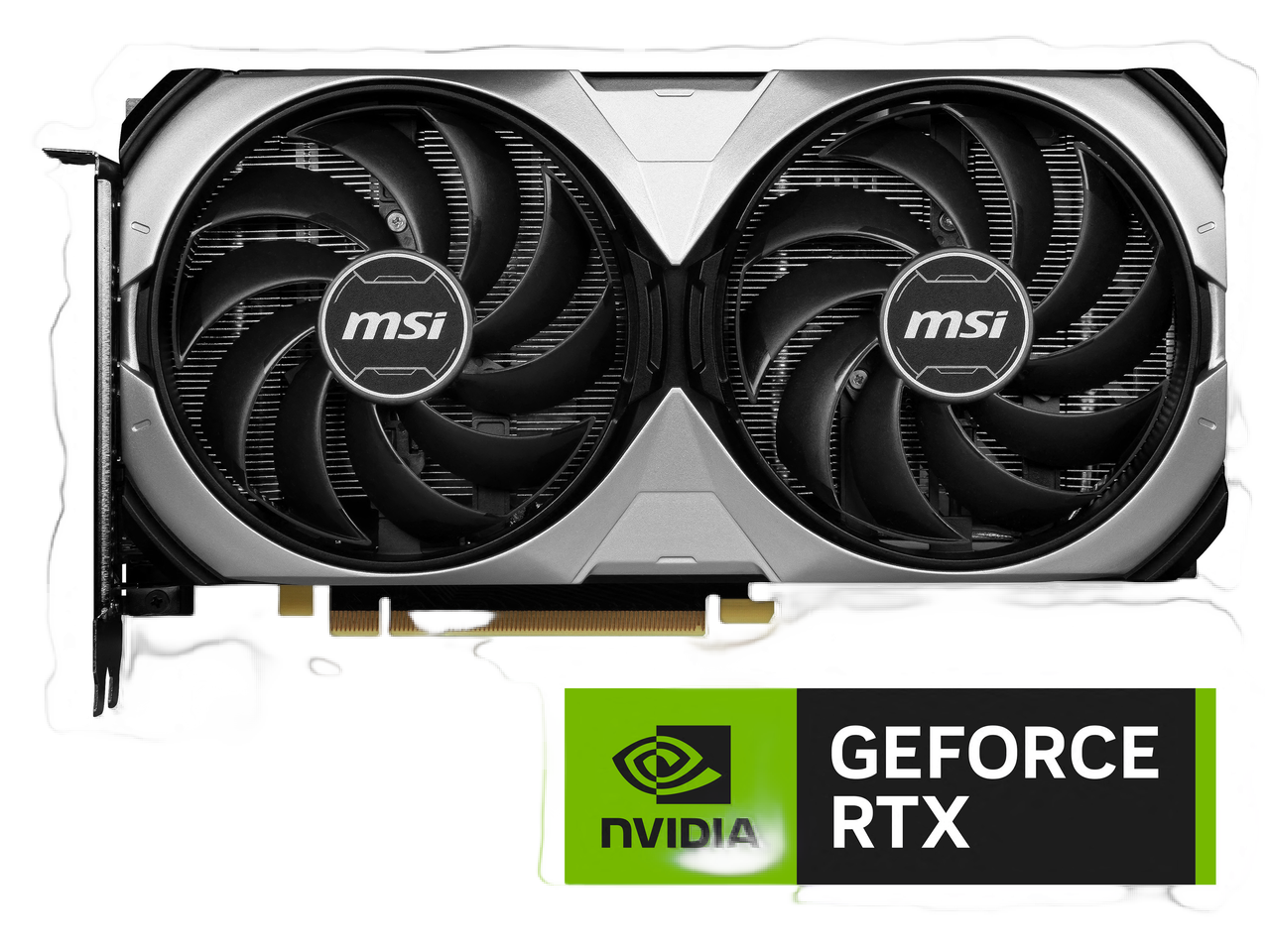 MSI Ventus GeForce RTX 4070 Video Card RTX 4070 VENTUS 2X 12G OC