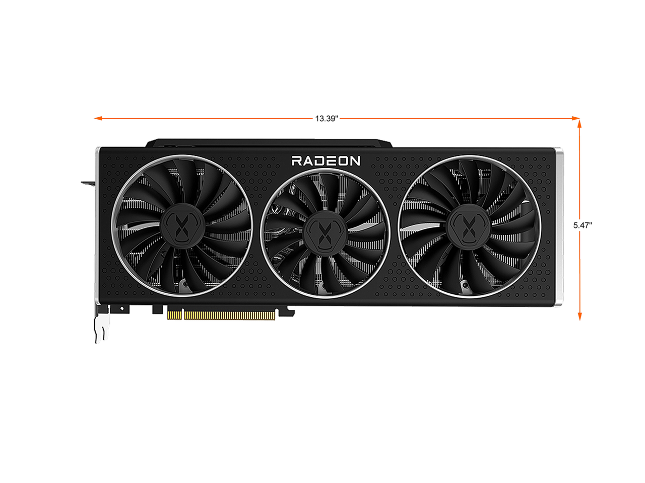 XFX SPEEDSTER MERC319 AMD Radeon RX 6900 XT LIMITED BLACK Gaming Graphics Card with 16GB GDDR6, AMD RDNA 2, RX-69XTACSD9