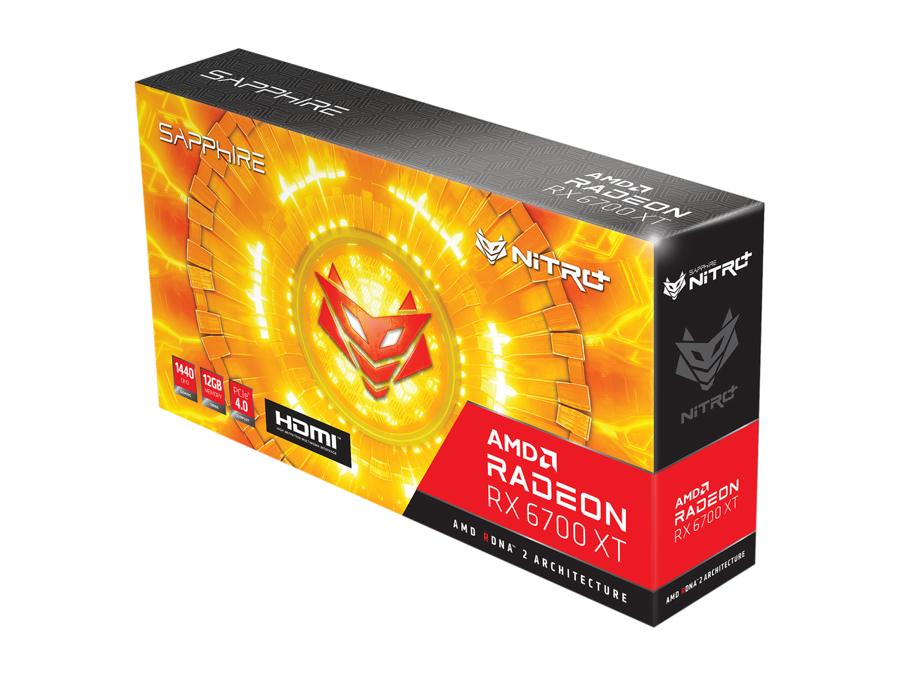 Sapphire Nitro+ AMD Radeon RX 6700 XT Gaming OC 12GB GDDR6 HDMI / Triple DP (11306-01-20G)