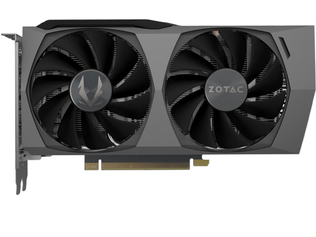 ZOTAC GAMING GeForce RTX 3060 Ti Twin Edge OC LHR 8GB GDDR6 256-bit 14 Gbps PCIE 4.0 Gaming Graphics Card, IceStorm 2.0 Advanced Cooling, Active Fan Control, FREEZE Fan Stop ZT-A30610H-10MLHR