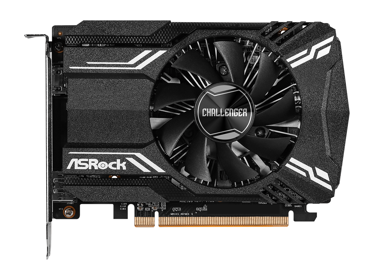 ASRock Challenger Radeon RX 6400 4GB GDDR6 PCI Express 4.0 ITX Video Card RX6400 CLI 4G