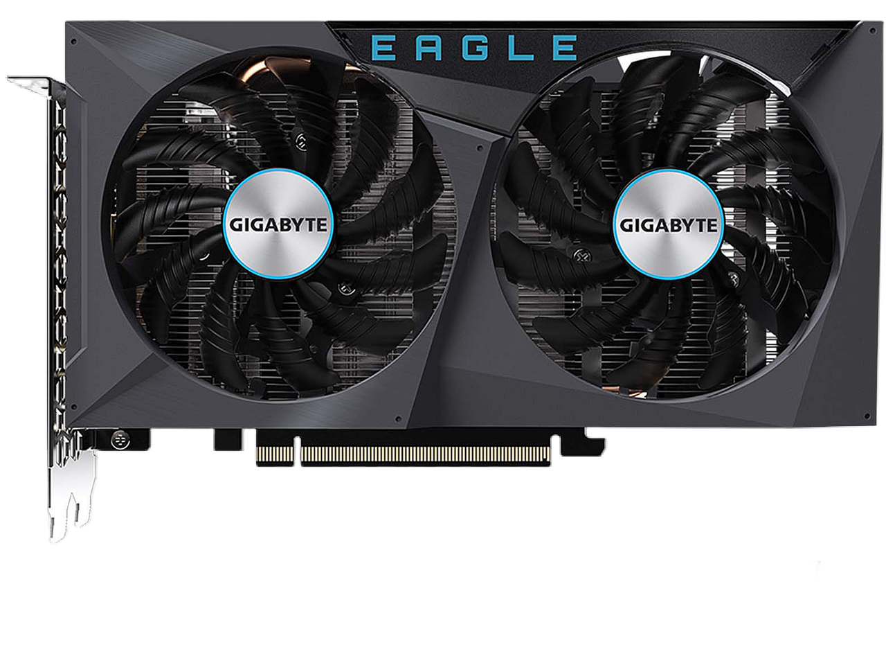 GIGABYTE GeForce RTX 3050 EAGLE OC 8G Graphics Card, 2x WINDFORCE Fans, 8GB GDDR6 128-bit GDDR6, GV-N3050EAGLE OC-8GD Video Card