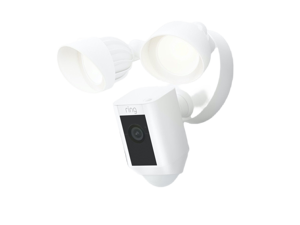 Ring Floodlight Cam Plus, 1080p HD Outdoor Security Camera, White Ring Floodlight Cam Plus, 1080p HD Outdoor Security Camera, White