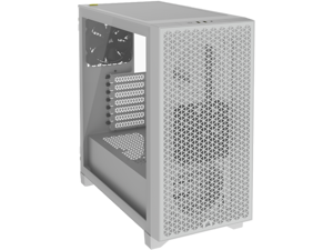 CORSAIR 3000D AIRFLOW Mid-Tower PC Case - White - 2x SP120 ELITE Fans - Four-Slot GPU Support – Fits up to 8x 120mm fans - High-Airflow Design