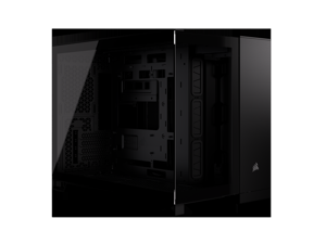 CORSAIR 2500X Micro ATX Dual Chamber PC Case –Tempered Glass Front Panels – Fits up to 9x 120mm fans – 3x Radiator Mounting Positions – Highly Customizable